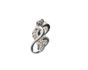 Lucky Number "8" Zirconia Charms