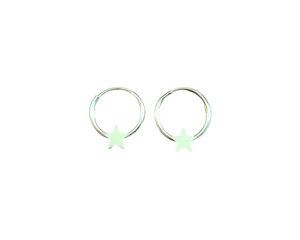 Yellow Gold Hoop Earrings