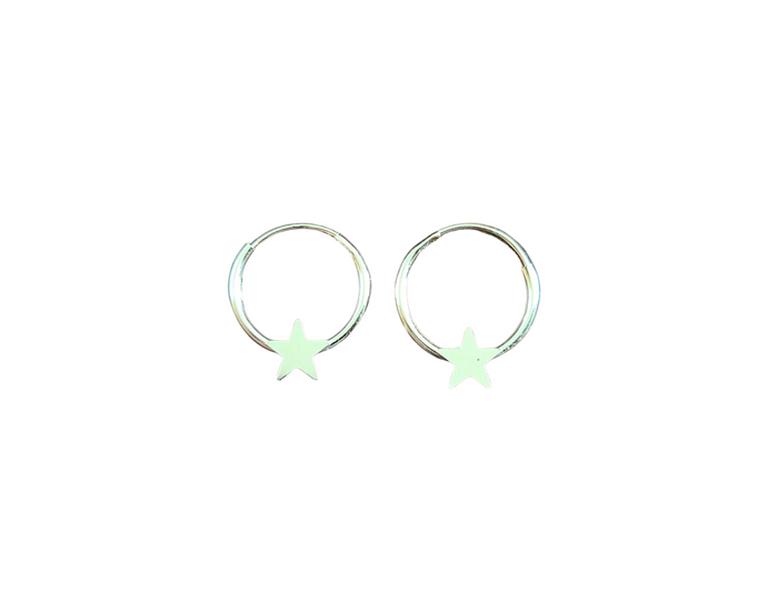 Yellow Gold Hoop Earrings