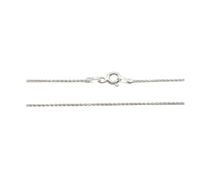 Sterling Silver V Chain