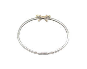 Sparkling Bow Cubic Zirconia Bracelet