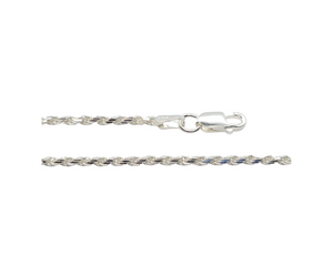 Diamond Cut Rope Link 1.8mm