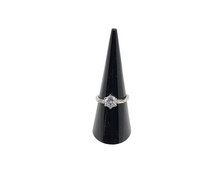 Load image into Gallery viewer, Sterling Silver Round Cut Diamond Ring
