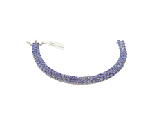 Load image into Gallery viewer, Sterling Silver with Tanzanite Bracelet
