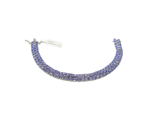 Sterling Silver with Tanzanite Bracelet