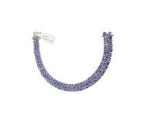 Load image into Gallery viewer, Sterling Silver with Tanzanite Bracelet
