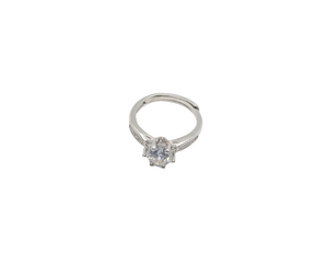 Adjustable Halo Ring