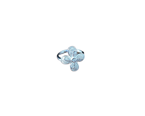 Sterling Silver Flower Ring