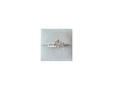 Load image into Gallery viewer, Sterling Silver Princess Crown Ring
