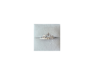 Sterling Silver Princess Crown Ring