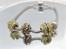 Load image into Gallery viewer, Sterling Silver Snake Chain Bracelet Set
