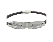 Charger l&#39;image dans la galerie, Real Leather Triple Layer Bracelet
