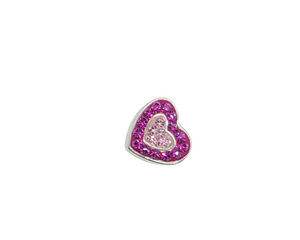 Pink Heart Charm