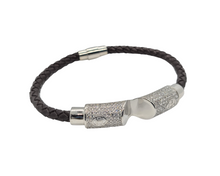 Charger l&#39;image dans la galerie, Real Leather Triple Layer Bracelet
