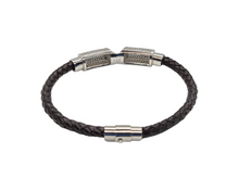 Charger l&#39;image dans la galerie, Real Leather Triple Layer Bracelet
