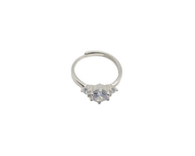 Load image into Gallery viewer, Adjustable Cubic Zirconia Ring
