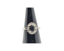 Load image into Gallery viewer, Sterling Silver Sapphire Stone Ring
