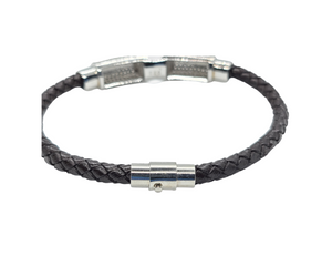 Real Leather Triple Layer Bracelet