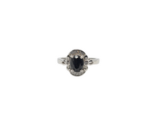 Load image into Gallery viewer, Sterling Silver Sapphire Stone Ring
