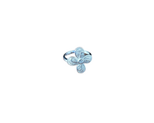 Load image into Gallery viewer, Sterling Silver Flower Ring
