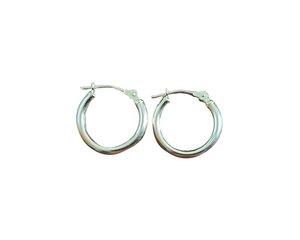 Yellow Gold Hoop Earrings