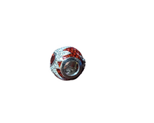 Load image into Gallery viewer, Murano Glass Sparkling Red Charms Bead
