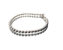 Load image into Gallery viewer, Sterling Silver Beads Bracelet
