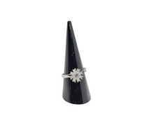 Load image into Gallery viewer, Sterling Silver Flower Ring
