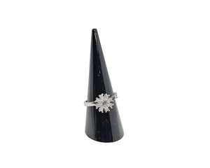 Sterling Silver Flower Ring