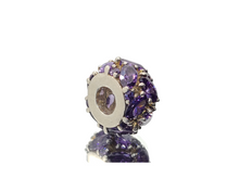 Load image into Gallery viewer, Purple Oval Lights Charm
