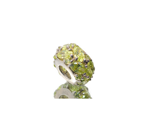 Lime Oval Charm