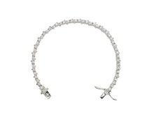 Charger l&#39;image dans la galerie, Sterling Silver Zirconia Tennis Bracelet
