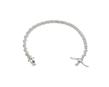 Load image into Gallery viewer, Sterling Silver Zirconia Tennis Bracelet
