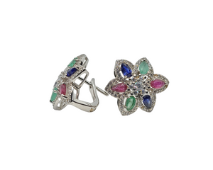 Sterling Silver Cubic Zirconia Earrings