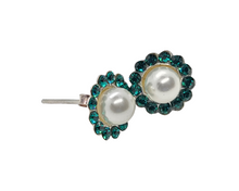 Load image into Gallery viewer, Swarovski Pearl &quot;March - Aquamarine&quot; Birthstone 
