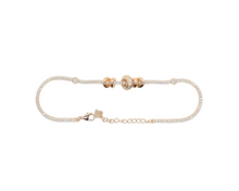 Charger l&#39;image dans la galerie, Sterling Silver with Rose Gold, Tennis Bracelet
