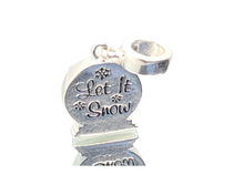 Charger l&#39;image dans la galerie, Snowman Glass Charm
