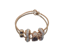 Load image into Gallery viewer, Snake Chain Bracelet Set (Rose Gold-Plated)
