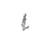 Load image into Gallery viewer, Alphabet &quot;L&quot; Zirconia Charm
