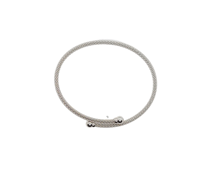 Sterling Silver with Rhodium Bracelet