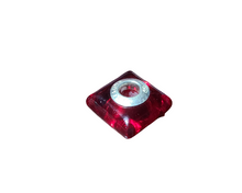 Charger l&#39;image dans la galerie, Red Square Glass Bead
