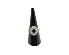 Load image into Gallery viewer, Sterling Silver Garnet Stone Ring
