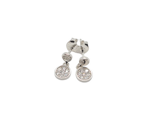 Sterling Silver Dangling Earrings