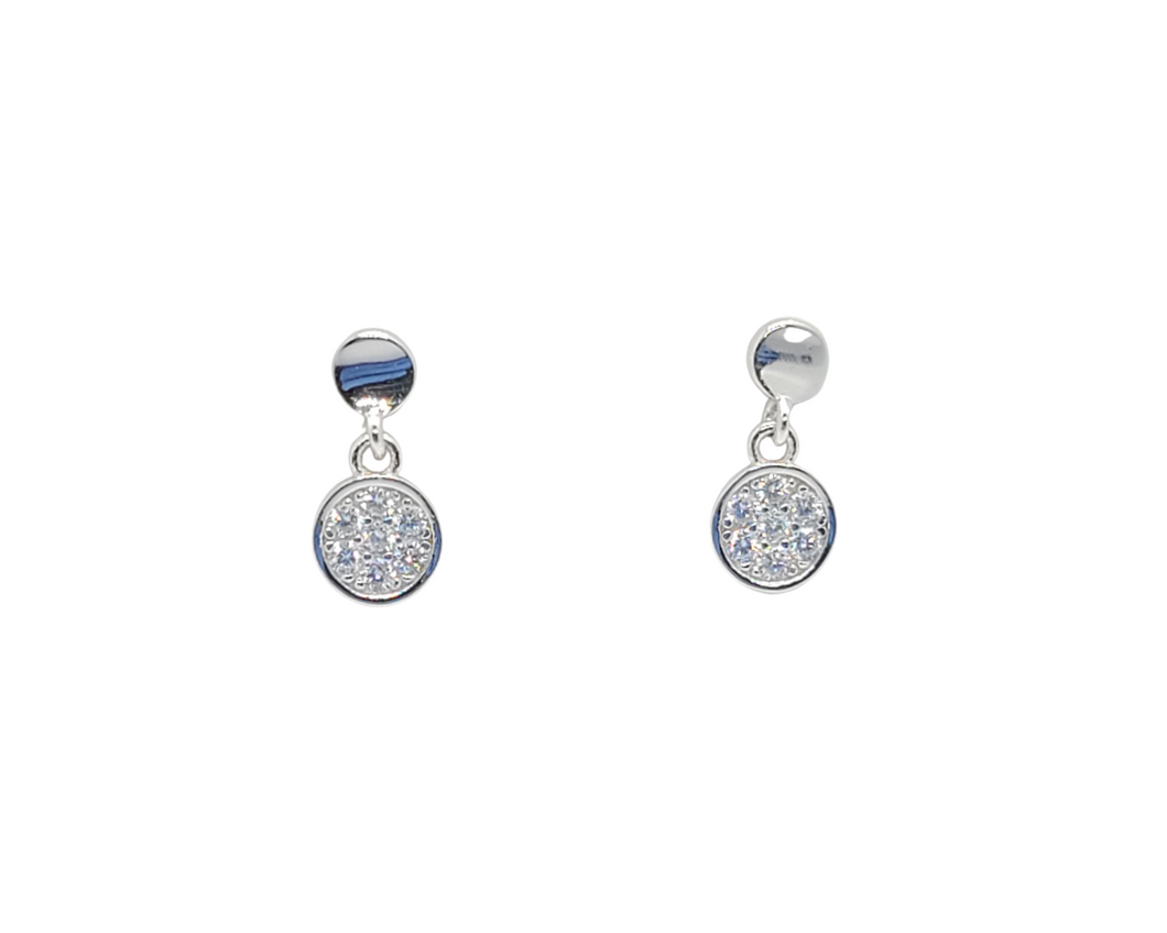 Sterling Silver Dangling Earrings