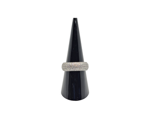 Sterling Silver Cubic Zirconia Ring