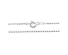 Load image into Gallery viewer, Sterling Silver Diamond Cut Bead Chain
