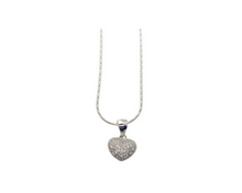 Load image into Gallery viewer, Sterling Silver Heart Necklaces
