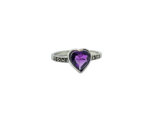 Load image into Gallery viewer, Amethyst Stone Ring
