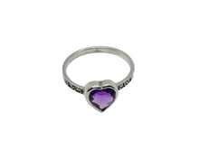 Load image into Gallery viewer, Amethyst Stone Ring
