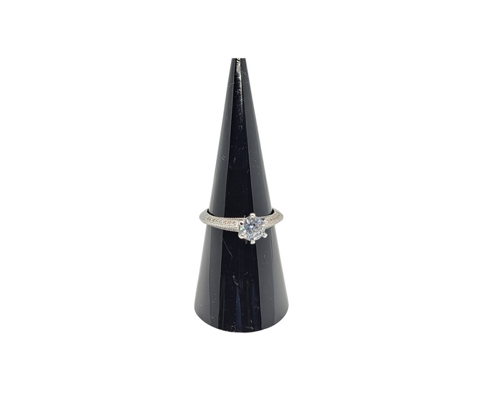 Sterling Silver Cubic Zirconia Ring